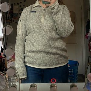 Patagonia zip up pull over